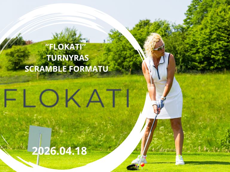„FLOKATI“ turnyras scramble formatu