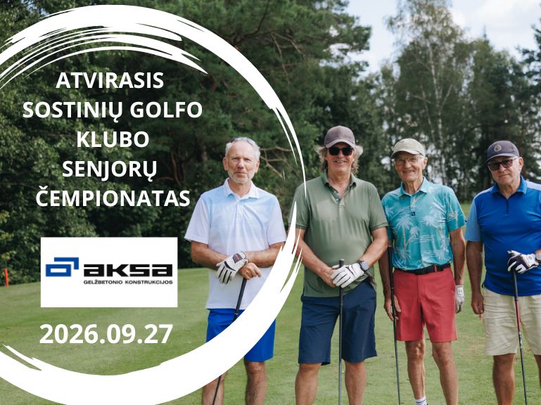Atvirasis Sostinių golfo klubo senjorų čempionatas