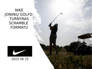 „NIKE“ Joninių golfo turnyras scramble formatu