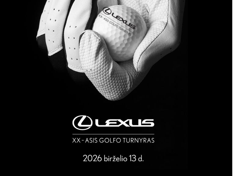 XX – asis „LEXUS“ golfo turnyras