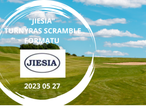 „JIESIA“ golfo turnyras scramble formatu