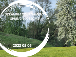 Scramble tournament “Spring blossoms”